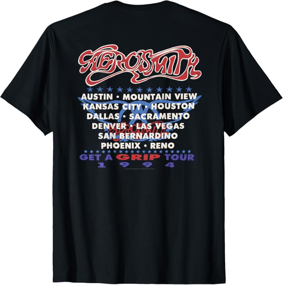 Amazon | Aerosmith Amazon限定 - Get A Grip 1994 Tour Tシャツ